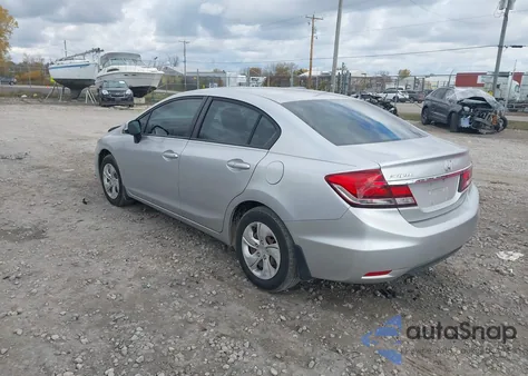 2013 Honda Civic Lx from USA, damaged, VIN 19XFB2F51DE063527